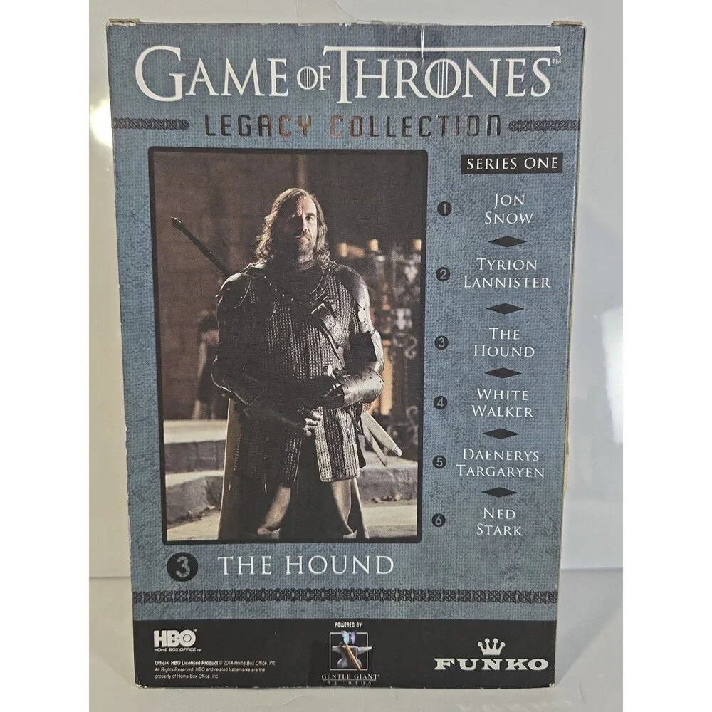 2014 Funko THE HOUND #3 Game of Thrones Figure Legacy Collection New in Box!